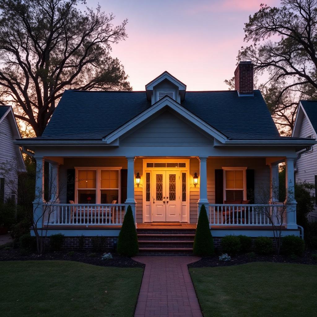 Craftsman home exterior after full remodel